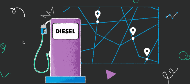 Efficient Fleet Fuel Management System. Cut on Fuel Costs with an AI-Based Fleet Refueling Strategy